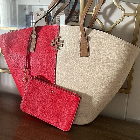 Brand new Tory Burch SHOPPER TOTE - Picture 6 of 11